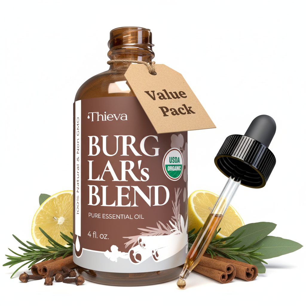 THIEVA's Burglar's Blend Essential Oil (4Oz) — USDA Organic