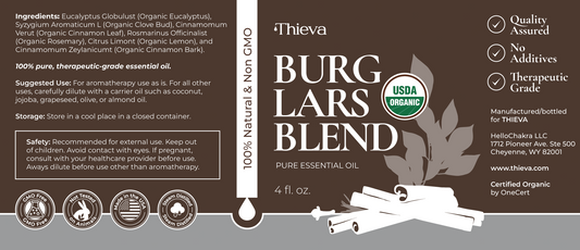 Burglards Blend Label