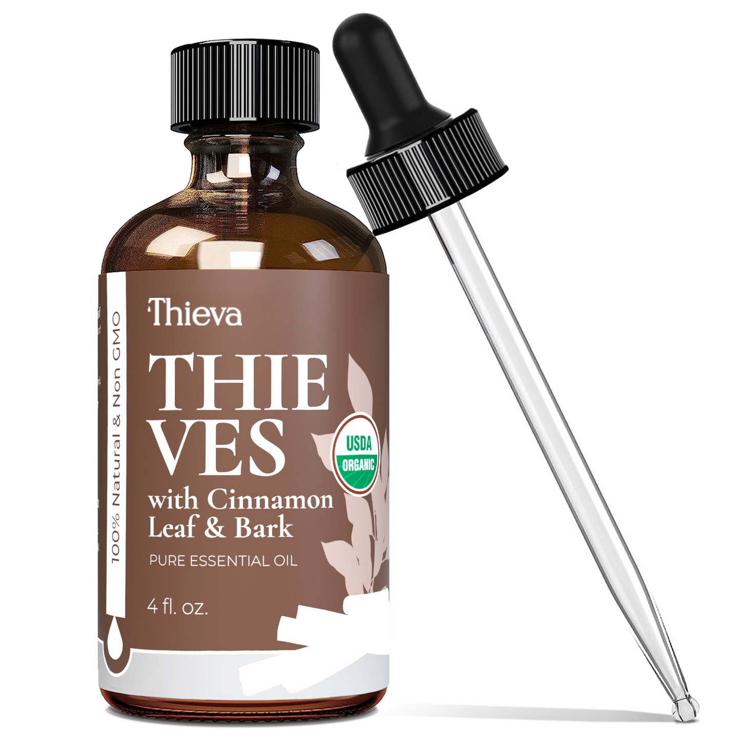 THIEVA's Thieves Oil Blend (4Oz) — USDA Organic