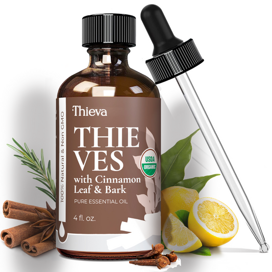 THIEVA's Thieves Oil Blend (4Oz) — USDA Organic